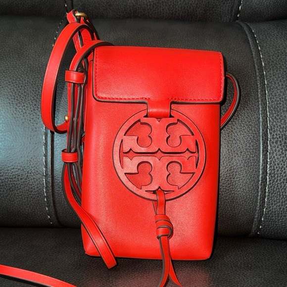 Tory Burch cell phone bag.